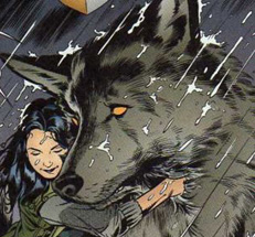 It's a tender tale of woman and wolf/man/wind.