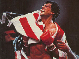 I don't think that's the proper way to treat the American flag.