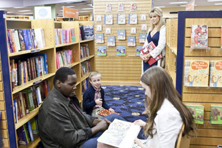 I think he weighs more than the three of them combined.